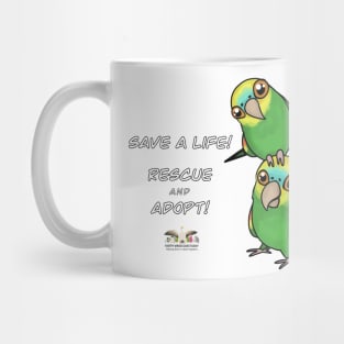 Save a Life!  Rescue & Adopt ~ Blue-Fronted Amazon Mug